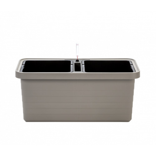 78cm DUO Planter (TAUPE) (incl. water reservoir & wheels)