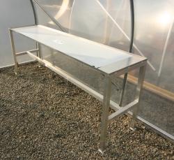 Polytunnel Potting Table (Aluminium)
