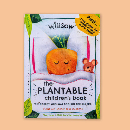 Plantable Childrens Book - Carrots