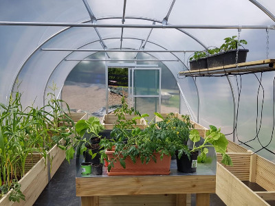 Crop Support kits for 14ft wide polytunnels