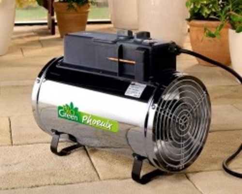 Electric Greenhouse Heater / Cooling Fan