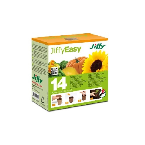 Starter Kit Peat Seed Pots & Pellets x 14 (Jiffy)