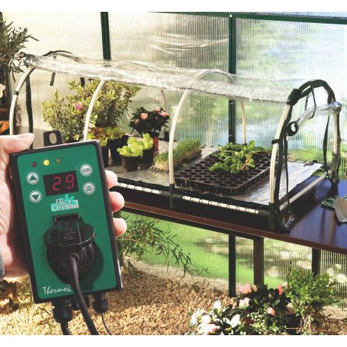 Electrical Jumbo Seed Propagator with Heating Mat & Thermostat