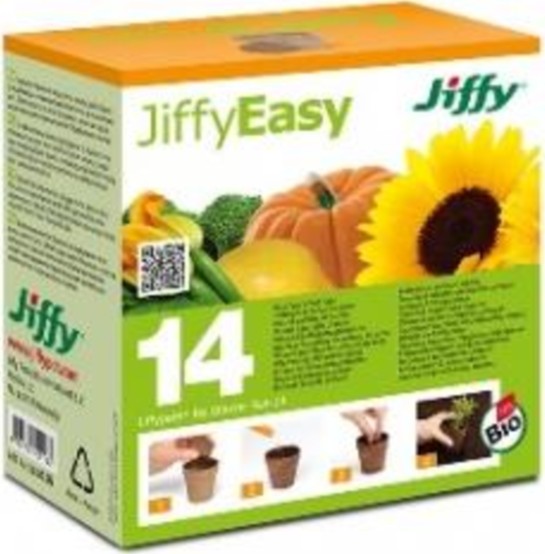 Starter Kit Peat Seed Pots & Pellets x 14 (Jiffy)