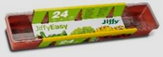Windowsill Seed Tray incl 24 Peat pellets (Jiffy-7)